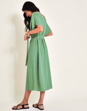 Verity Belt Dress, Green (GREEN), large