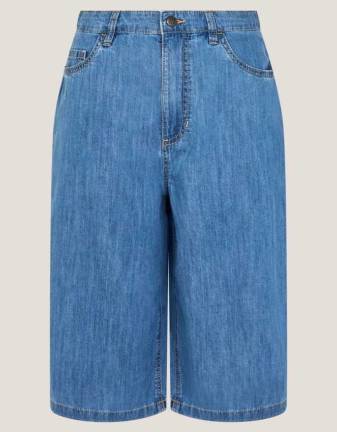 Edie Denim Jorts, Blue (DENIM BLUE), large
