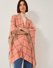 Ambi Blanket Check Shawl, , large