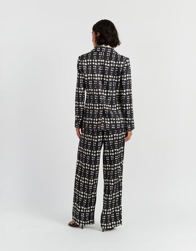 Chinti & Parker Queen of Hearts Blazer, Black (BLACK), large