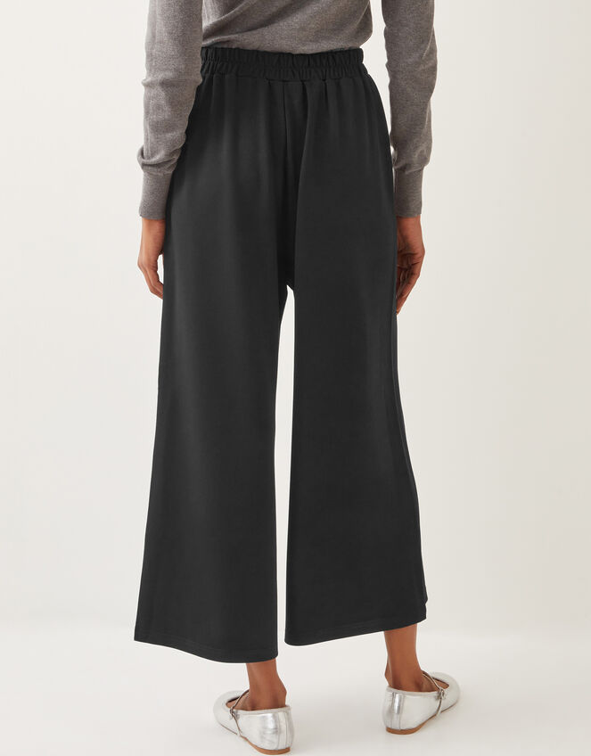 Jo Jersey Culotte Trousers, Black (BLACK), large