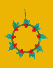 Fiona Walker Holly Wreath , , large