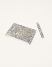 Mosaic Metallic Notebook and Pen Set, , large