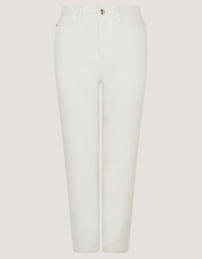 Idabella Crop Skinny Jeans, Natural (ECRU), large