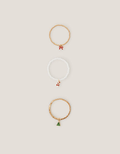 3-Pack Christmas Bracelets, , large