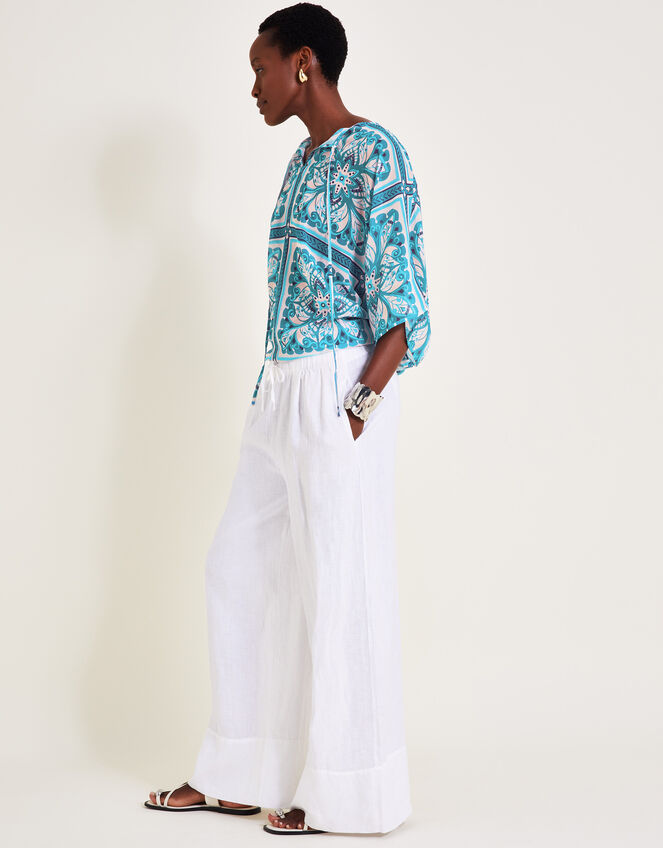 Floral Tile Kaftan, , large