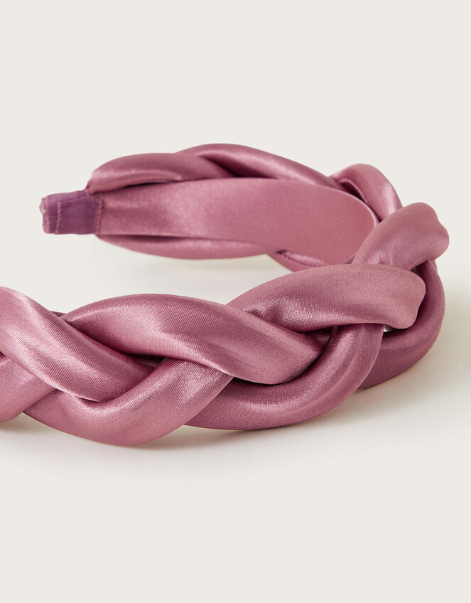 Plait Headband, Pink (PINK), large