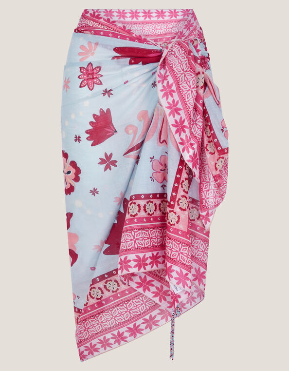 Abbie Floral Sarong, , large