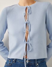 Tula Tie Cardigan, Blue (PALE BLUE), large