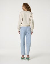 Fabienne Chapot Tina Embroidered Jumper, Camel (BEIGE), large