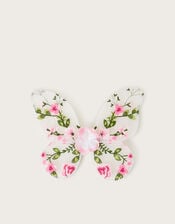 Floral Embroidered Butterfly Wings, , large