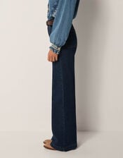 Maison Hotel Narciso Embroidered Denim Blouse, Blue (LIGHT BLUE), large