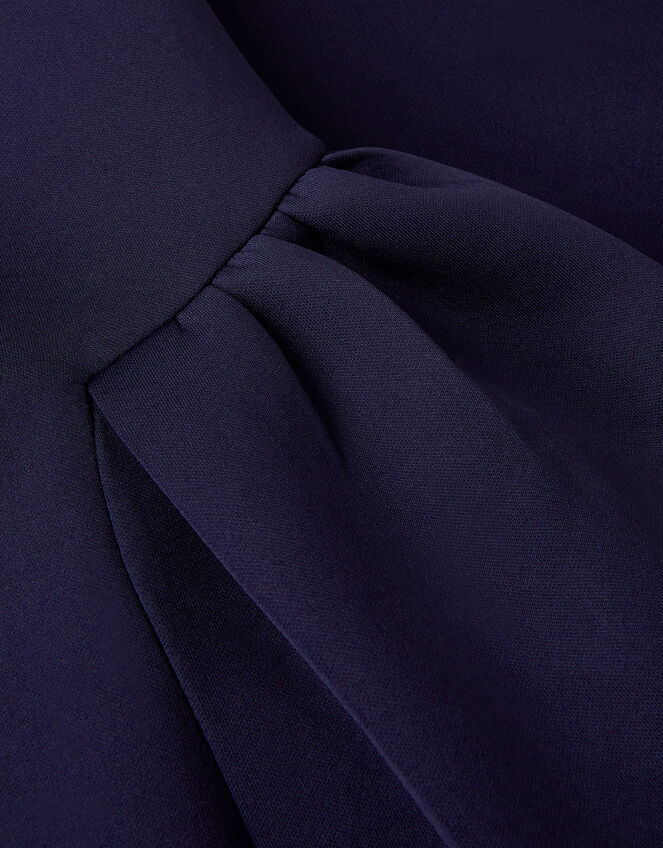 Molly Drop Waist Prom Dress, Blue (NAVY), large