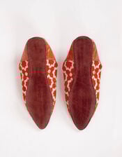 Bohemia Design Star Brocade Slippers, Orange (ORANGE), large