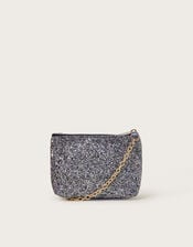 Glitter Chain Strap Bag, , large