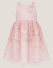 Mapel Butterfly Tulle Dress, Pink (PINK), large