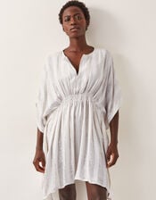 Sana Sequin Embellished Kaftan, Ivory (IVORY), large