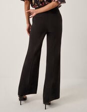 Erin Flared Tailored Trousers, Black (BLACK), large