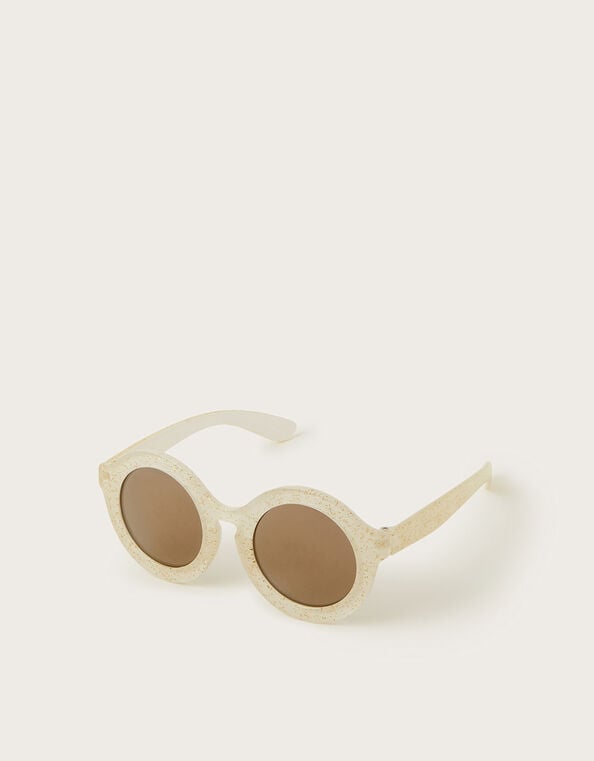 Baby Round Glitter Sunglasses, , large