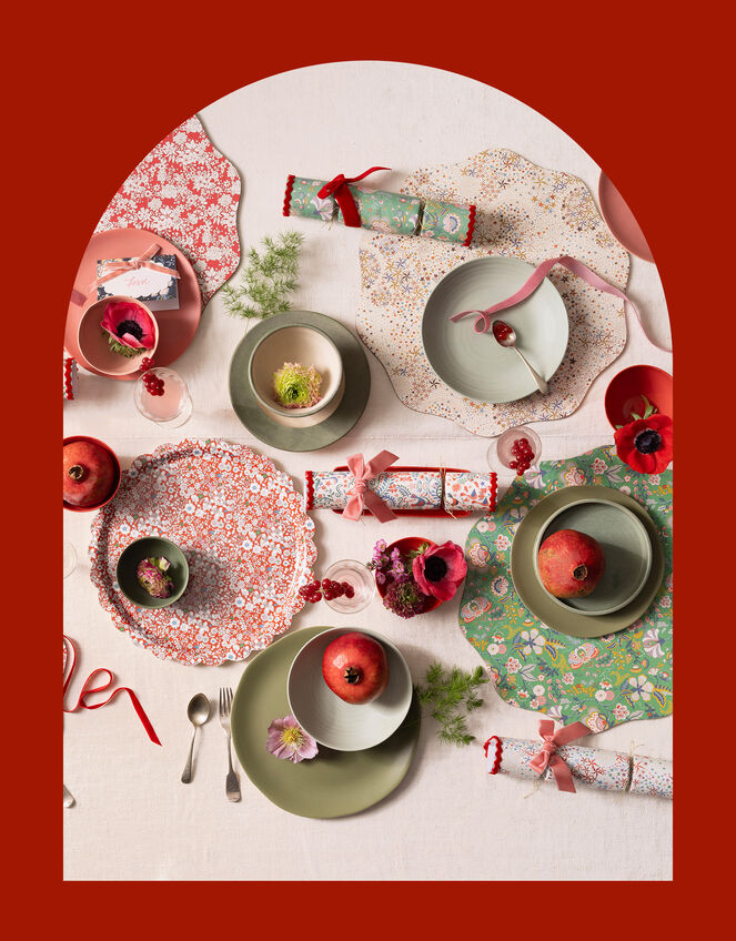 4-Pack Meri Meri x Liberty Winter Placemats, , large