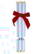 Meri Meri 6-Pack Stripe Velvet Bow Christmas Crackers, , large
