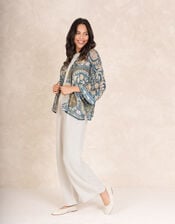 One Hundred Stars Susani Print Kimono Jacket, , large