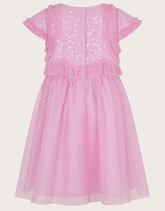 Baby Ruffle Truth Dress, Purple (LILAC), large