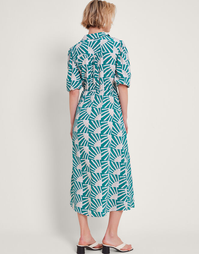 Rosanna Midi Dress, Teal (TEAL), large