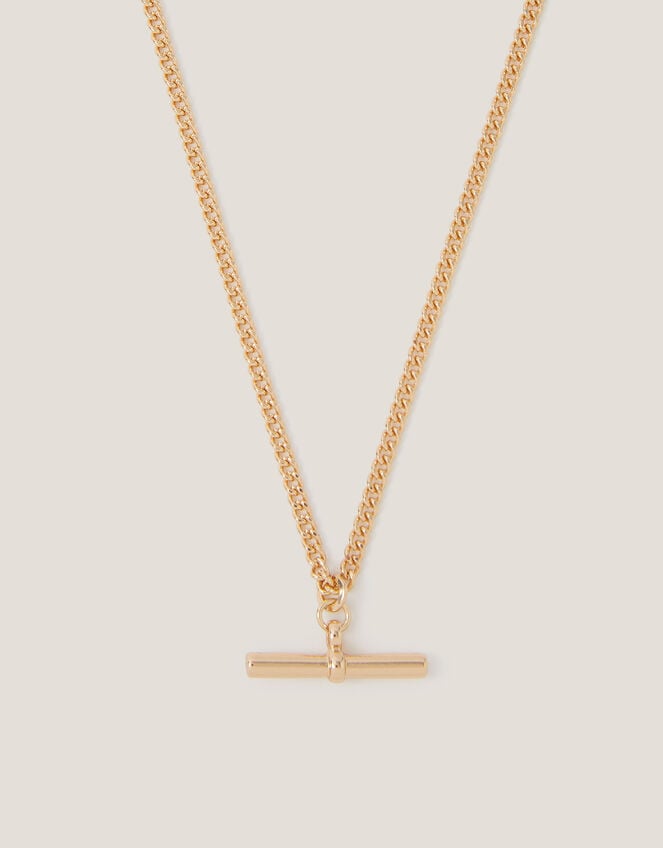T-Bar Pendant Necklace, , large