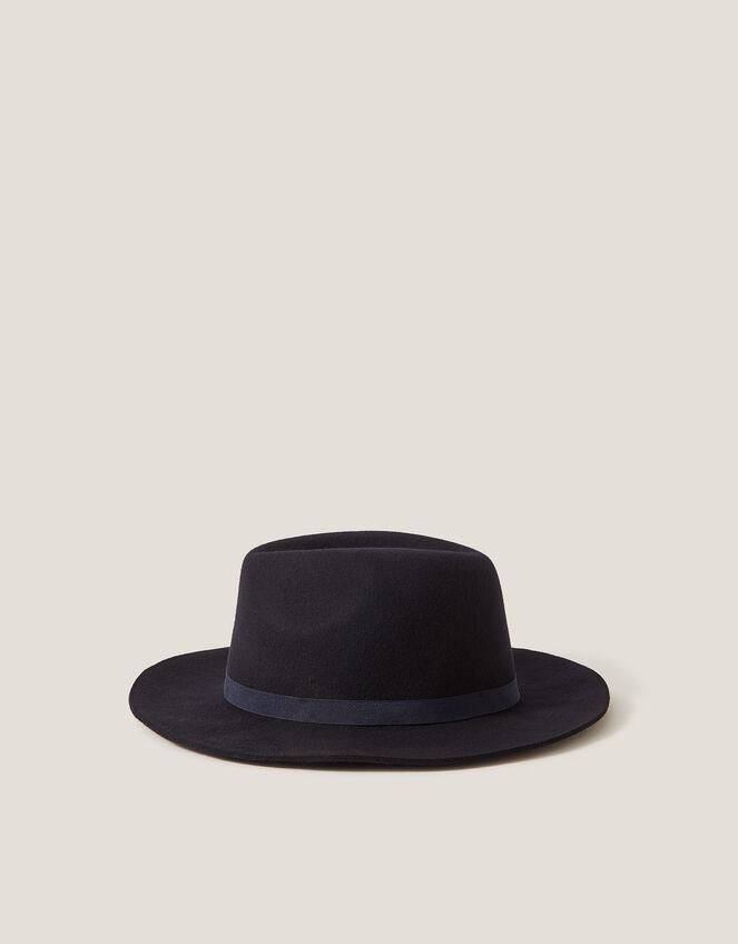 Drew Wool Fedora Hat, , large