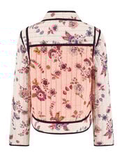 East Madison Floral Quilted Jacket, Multi (MULTI), large