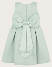 Baby Molly Scuba Bridesmaid Dress, Green (SAGE), large