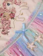 Monsoon x My Little Pony Disco Dress, Pink (PINK), large