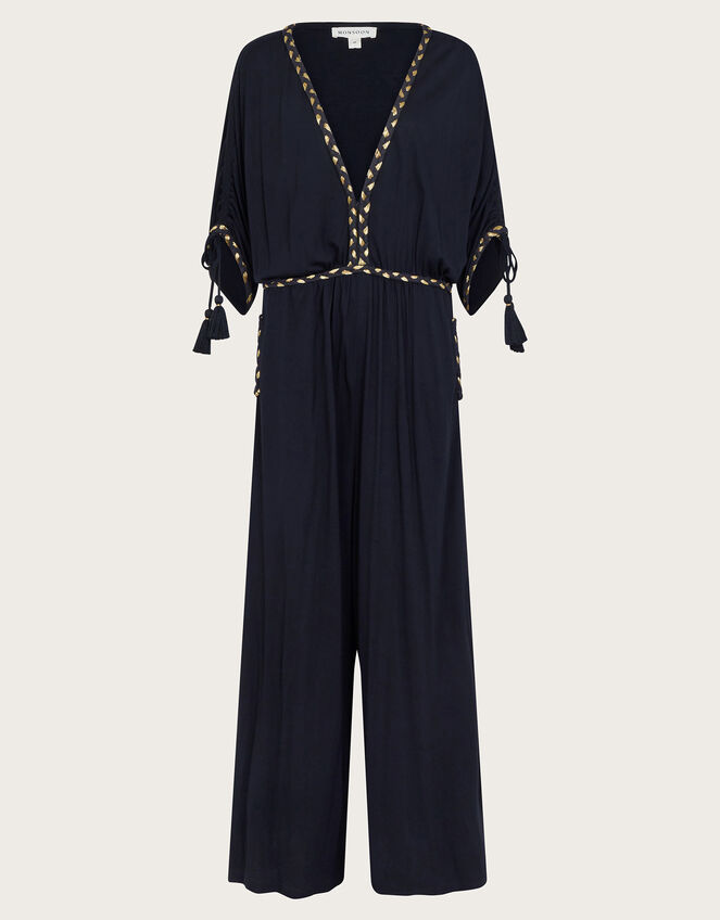 Eden Jersey Jumpsuit, Black (BLACK), large