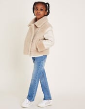 Aviator Jacket, Cream (CREAM), large