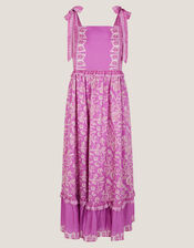 Jemima Floral Midi Sundress, Purple (LILAC), large