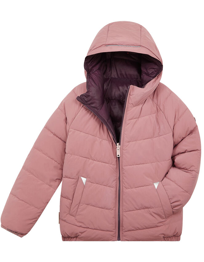 T&ouml;astie Reversible Water Repellent Puffer Jacket, Pink (PINK), large