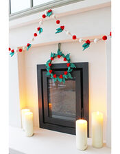 Fiona Walker Holly Wreath , , large