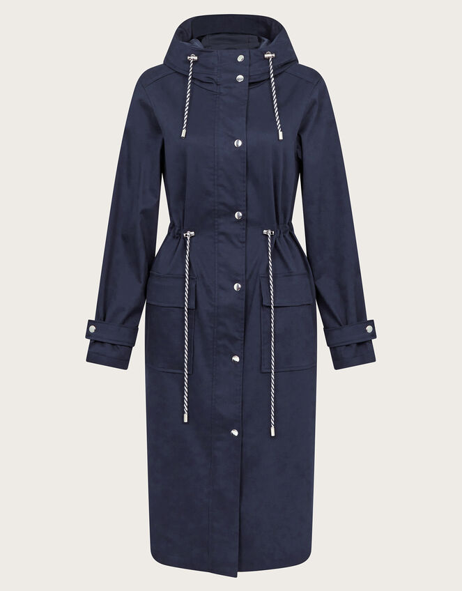 Rory Showerproof Rain Coat, Blue (NAVY), large