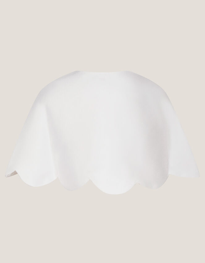 Duchess Scallop Cape, Ivory (IVORY), large