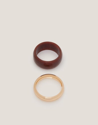 2-Pack Chunky Resin Bangle Bracelets, , large