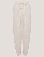 Judy Tapered Trousers, Natural (NATURAL), large