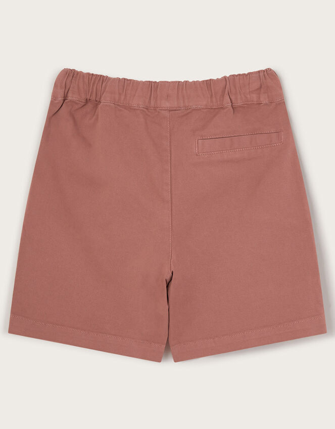 Drawstring Pull-On Shorts, Red (RED), large