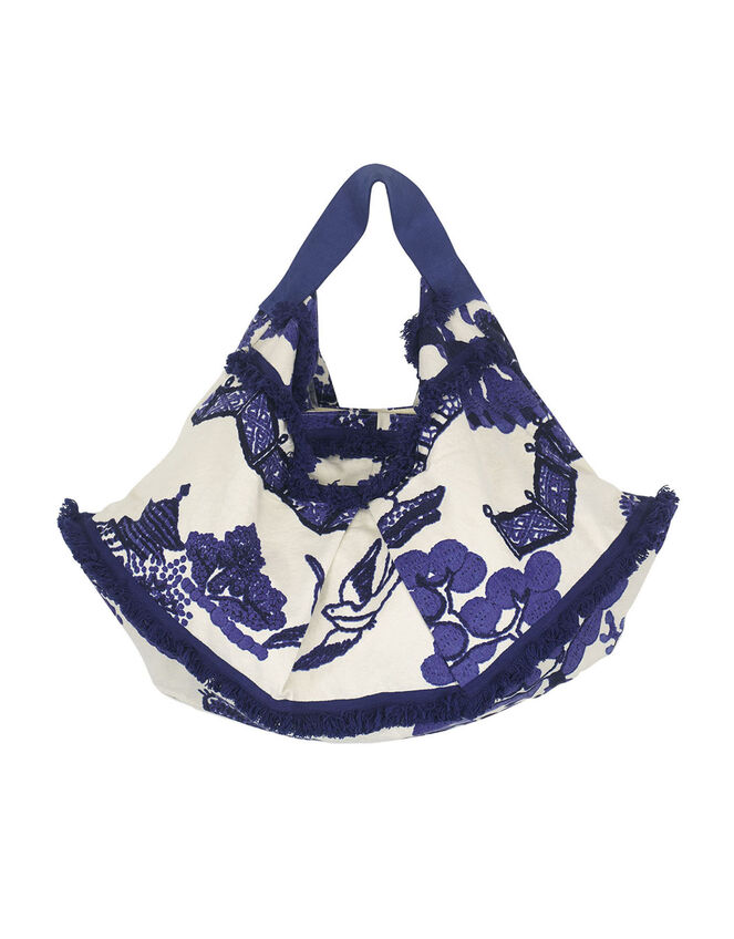 One Hundred Stars Giant Willow Slouch Bag, , large