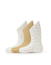 3-Pack Baby Glitter Tights, Gold (GOLD), large