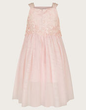 Anna Lace Bodice Maxi Dress, Pink (PALE PINK), large