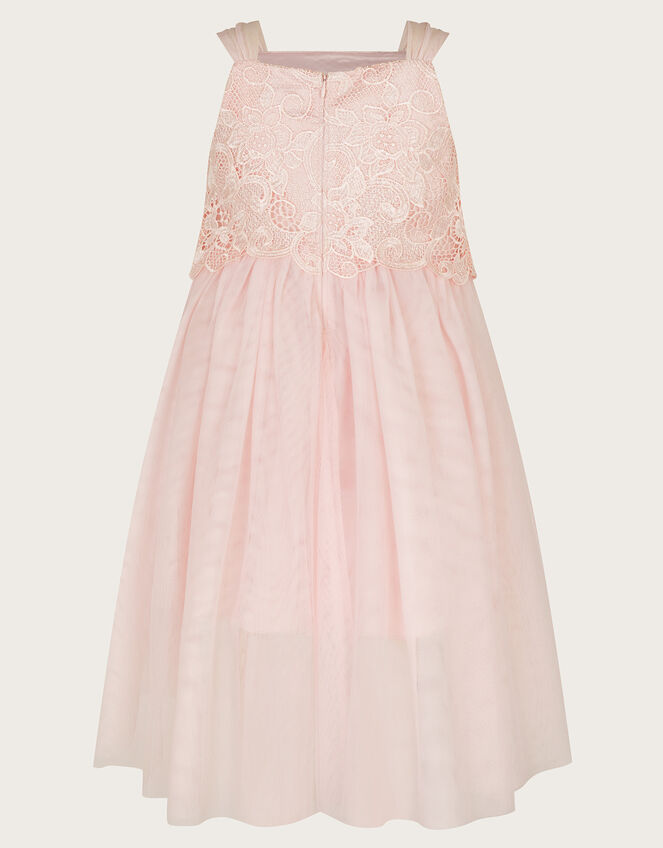 Anna Lace Bodice Maxi Dress, Pink (PALE PINK), large