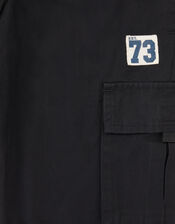 Lined Cargo Trousers, Black (BLACK), large