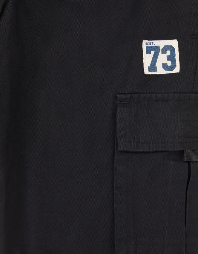 Lined Cargo Trousers, Black (BLACK), large
