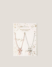 2-Pack Bow Necklaces, , large